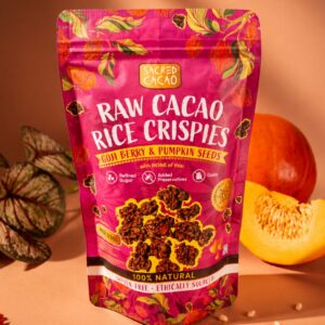 Raw Cacao Rice Crispies Goji Berry & Pumpkin Seeds
