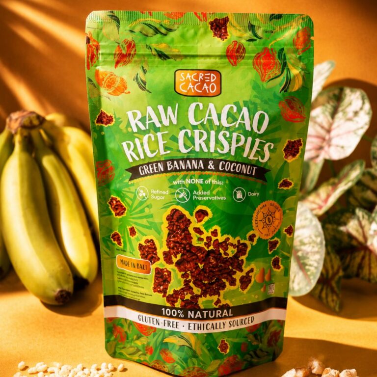 raw cacao rice criespies green banana